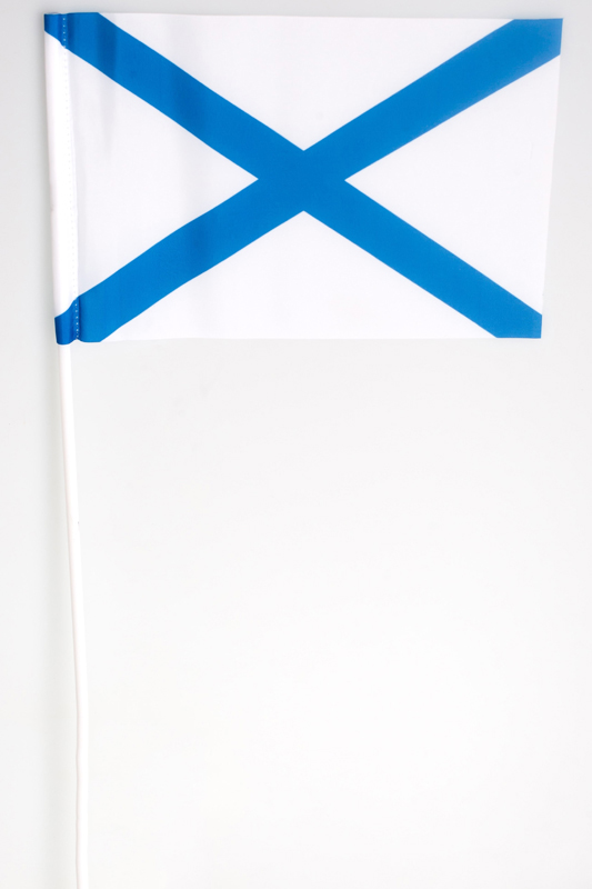 Флажки на палочке «Андреевский флаг»