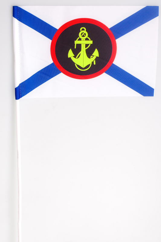 Флажок на палочке «Морская пехота России» 